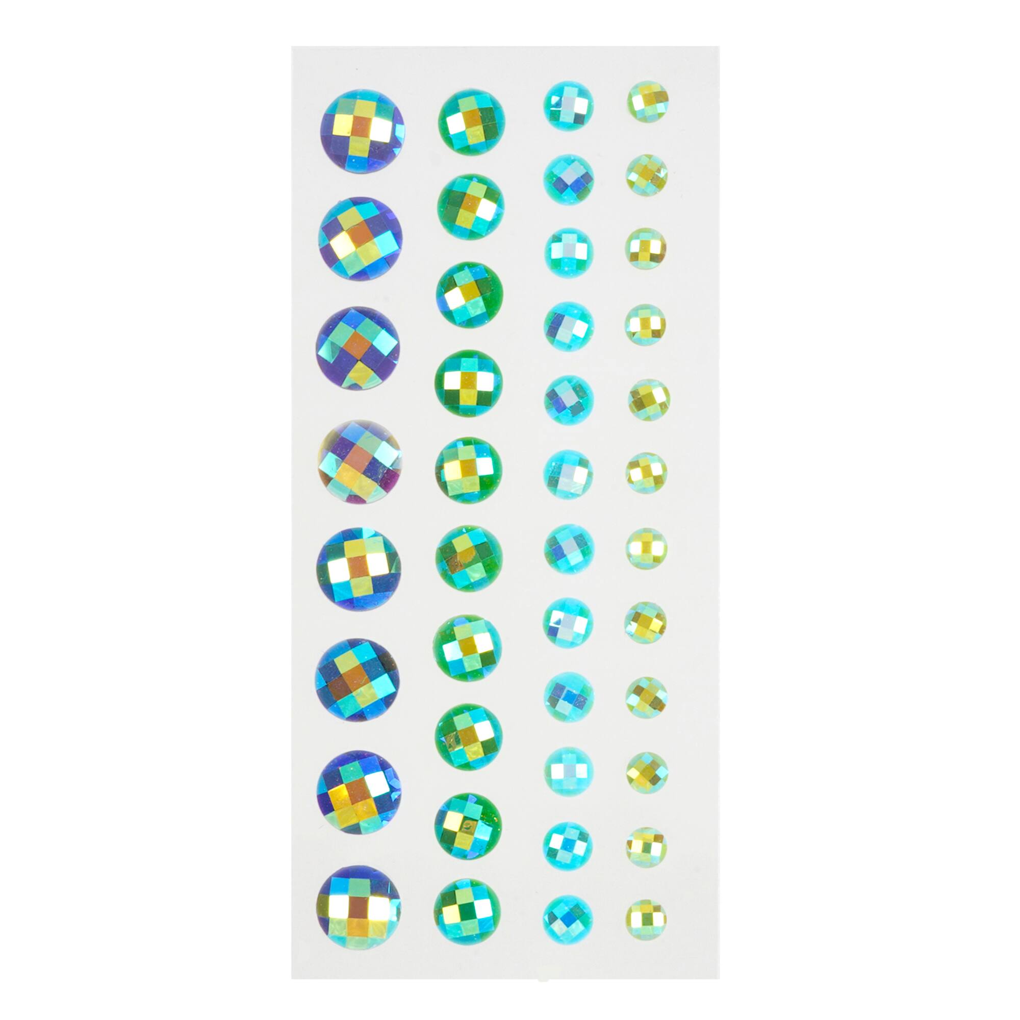 Blue Iridescent Gem Bling Stickers By Recollections™